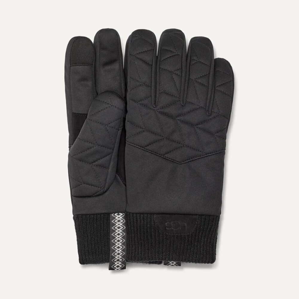 NWT UGG Men's Quilted Nylon Gloves Size Small